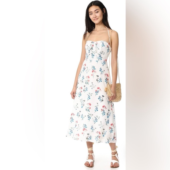 BB Dakota Floral Midi Dress in Size 0 - Picture 4 of 4